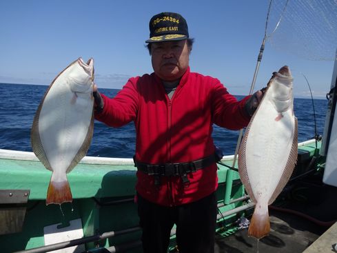 小樽　小樽沖　ヒラメ釣り