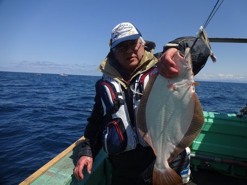 小樽　小樽沖　ヒラメ釣り