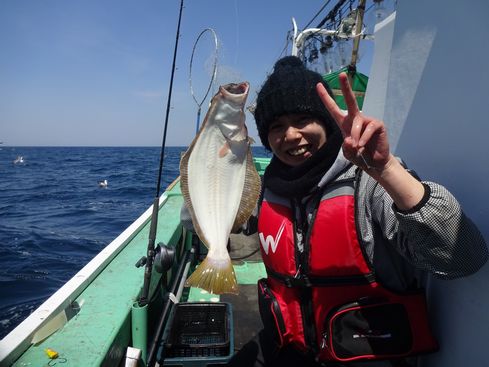 小樽　小樽沖　ヒラメ釣り