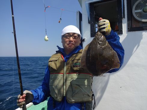 小樽　小樽沖　カレイ釣り