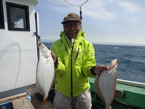 小樽　小樽沖　ヒラメ釣り