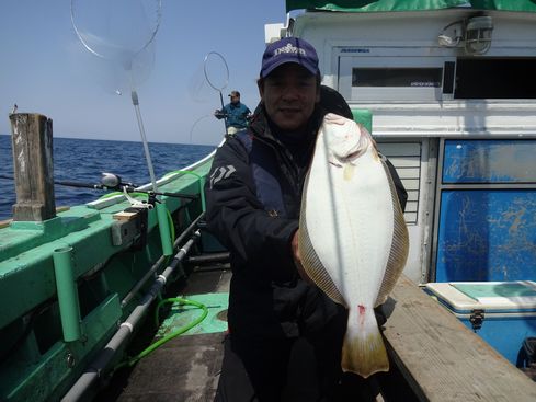 小樽　小樽沖　ヒラメ釣り