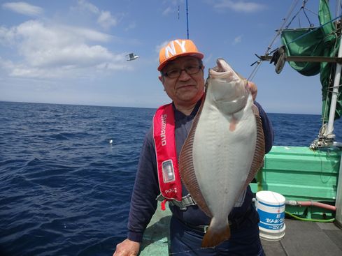 小樽　小樽沖　ヒラメ釣り