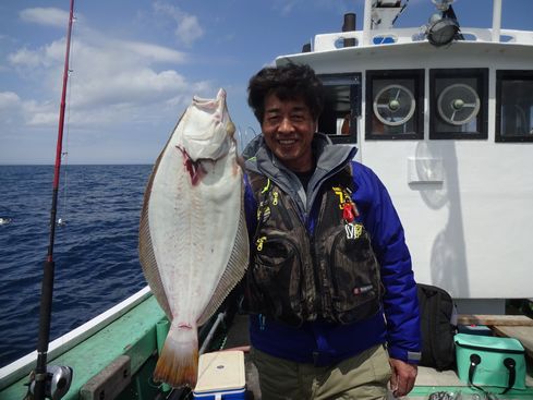 小樽　小樽沖　ヒラメ釣り