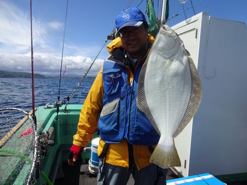 小樽　小樽沖　ヒラメ釣り