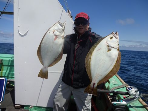 小樽　小樽沖　ヒラメ釣り