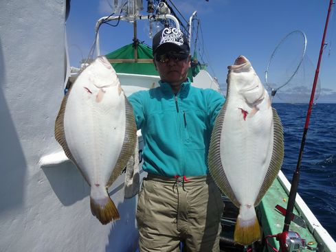 小樽　小樽沖　ヒラメ釣り