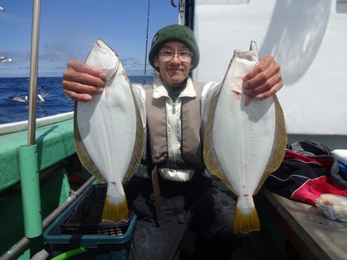 小樽　小樽沖　ヒラメ釣り