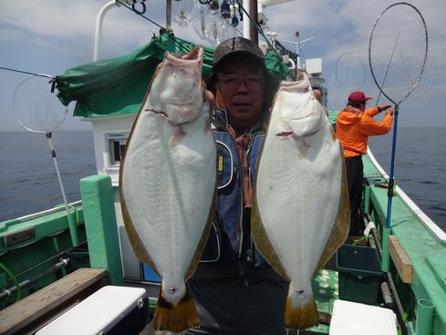 小樽　小樽沖　ヒラメ釣り