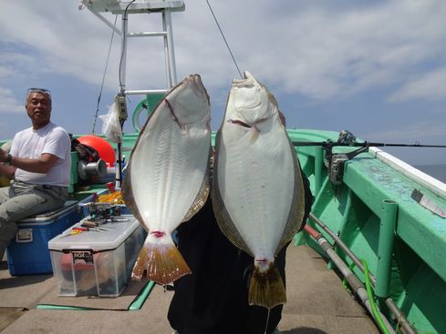 小樽　小樽沖　ヒラメ釣り