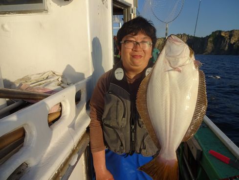 小樽　小樽沖　ヒラメ釣り