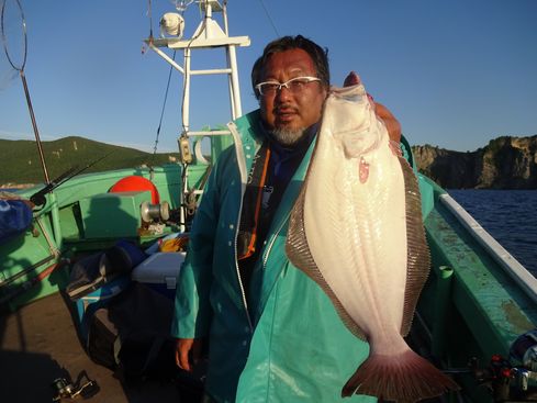 小樽　小樽沖　ヒラメ釣り