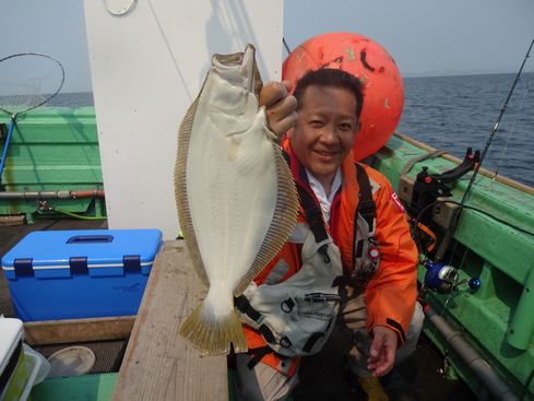 小樽　小樽沖　ヒラメ釣り