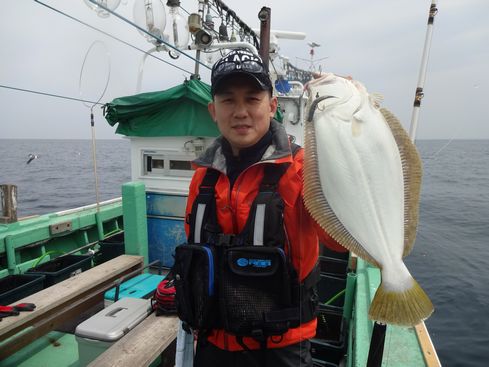 小樽　小樽沖　ヒラメ釣り