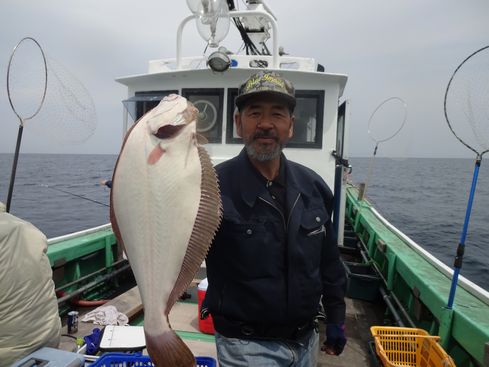 小樽　小樽沖　ヒラメ釣り