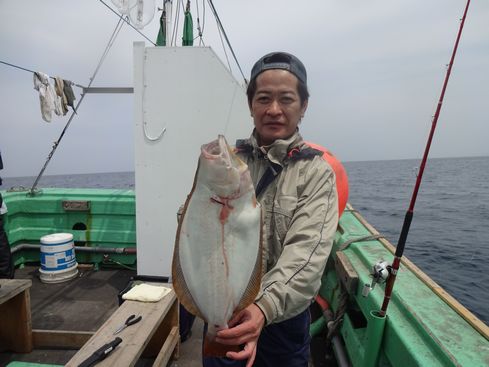 小樽　小樽沖　ヒラメ釣り