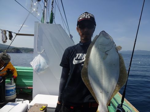 小樽　小樽沖　ヒラメ釣り