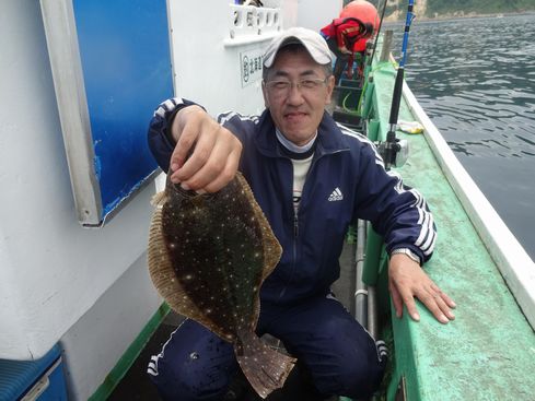 小樽　小樽沖　ヒラメ釣り