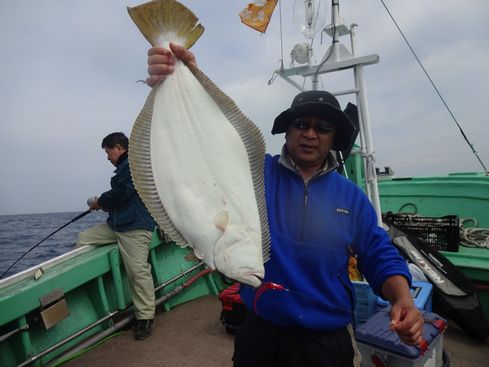 小樽　小樽沖　ヒラメ釣り