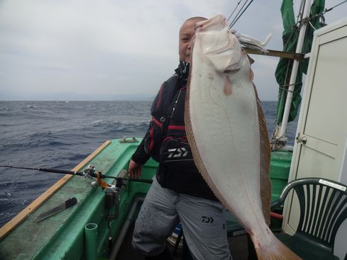 小樽　小樽沖　ヒラメ釣り