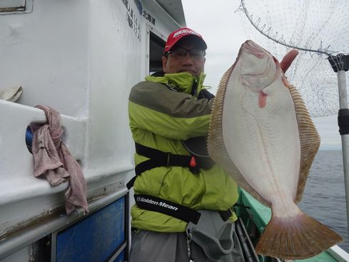 小樽　小樽沖　ヒラメ釣り