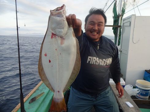 小樽　小樽沖　ヒラメ釣り