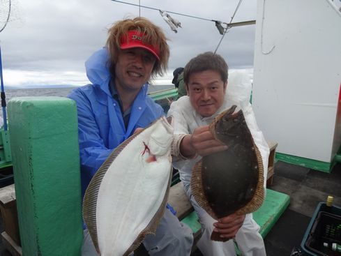 小樽　小樽沖　ヒラメ釣り