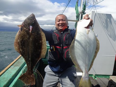 小樽　小樽沖　ヒラメ釣り