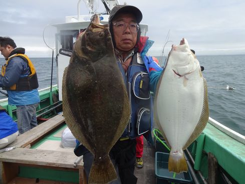 小樽　小樽沖　ヒラメ釣り