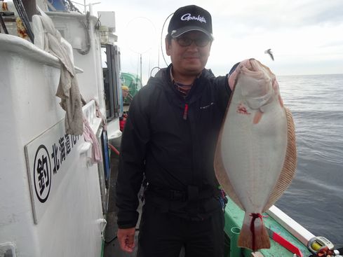 小樽　小樽沖　ヒラメ釣り