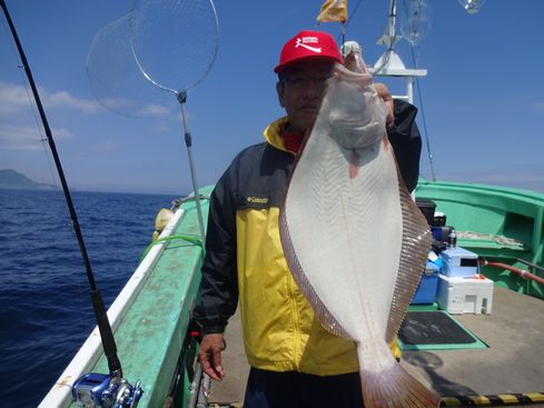 小樽　小樽沖　ヒラメ釣り