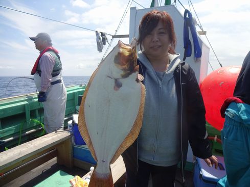 小樽　小樽沖　ヒラメ釣り