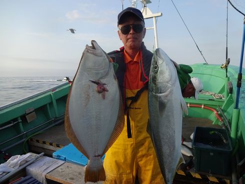 小樽　小樽沖　ヒラメ釣り