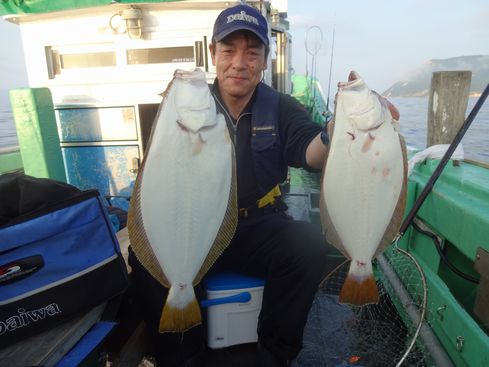 小樽　小樽沖　ヒラメ釣り