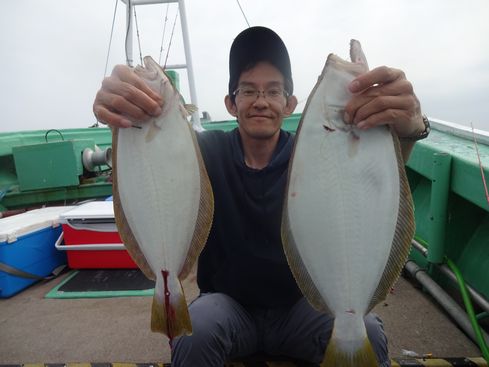 小樽　小樽沖　ヒラメ釣り