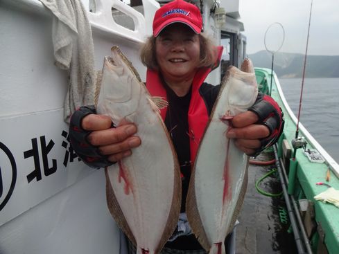 小樽　小樽沖　ヒラメ釣り