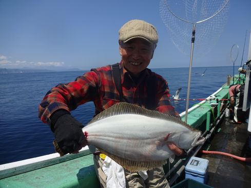 小樽　小樽沖　ヒラメ釣り