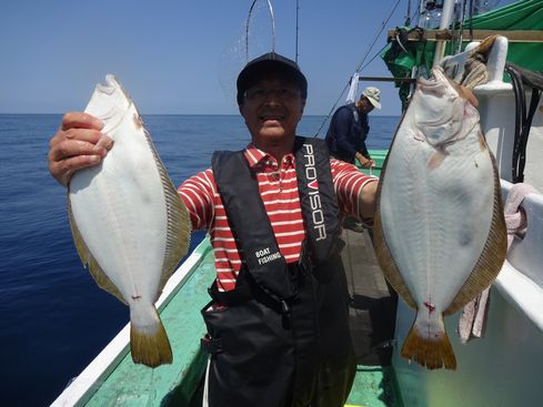 小樽　小樽沖　ヒラメ釣り