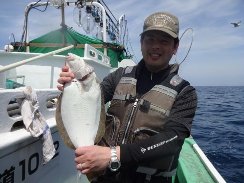 小樽　小樽沖　ヒラメ釣り