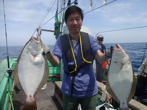 小樽　小樽沖　ヒラメ釣り