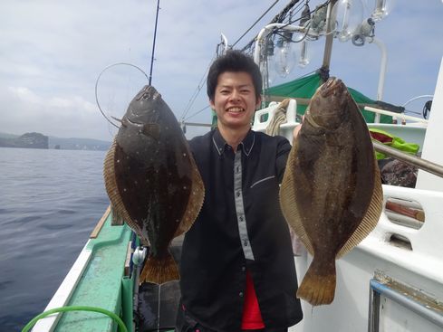 小樽　小樽沖　ヒラメ釣り