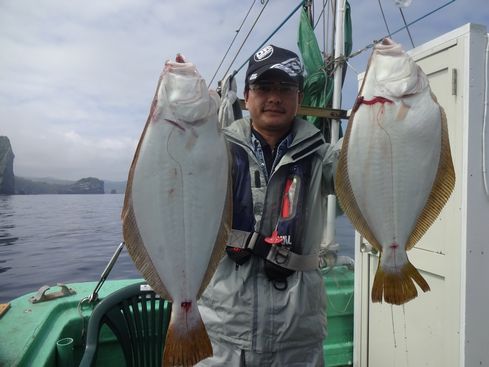 小樽　小樽沖　ヒラメ釣り