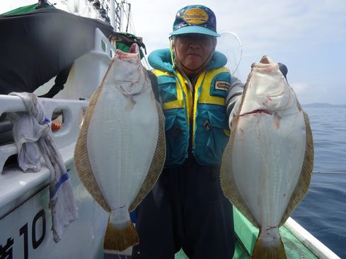 小樽　小樽沖　ヒラメ釣り