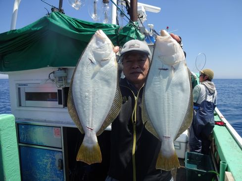 小樽　小樽沖　ヒラメ釣り