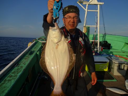 小樽　小樽沖　ヒラメ釣り