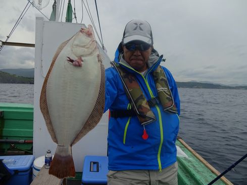 小樽　小樽沖　ヒラメ釣り