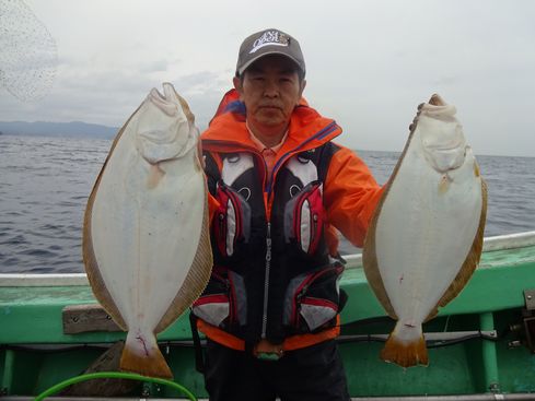 小樽　小樽沖　ヒラメ釣り