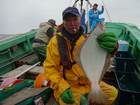 小樽　小樽沖　ヒラメ釣り