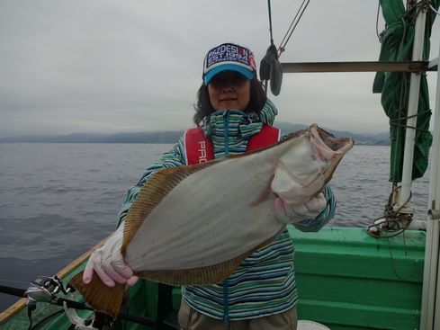 小樽　小樽沖　ヒラメ釣り