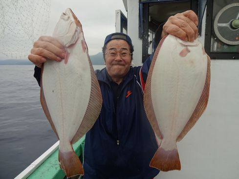 小樽　小樽沖　ヒラメ釣り